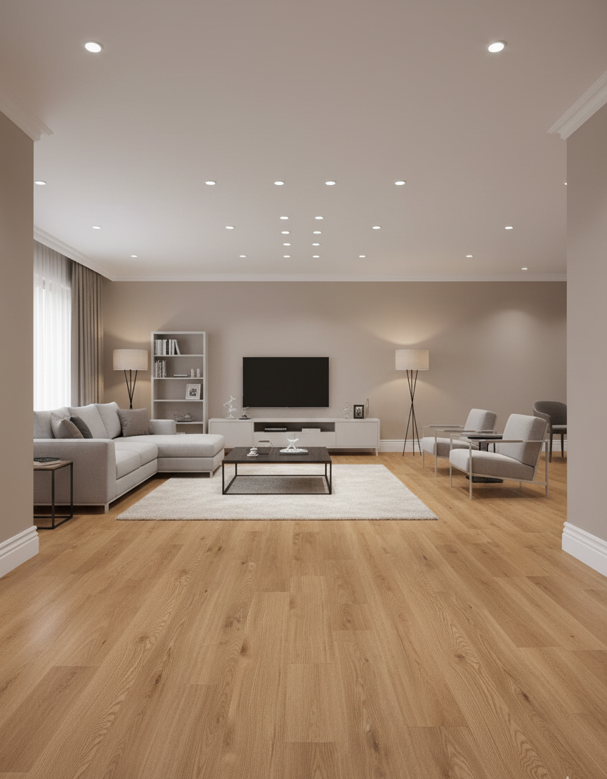 أرضيات LVT 311002 | تصميم خشبي مميز | سعـر المتر المربع - الصورة 3