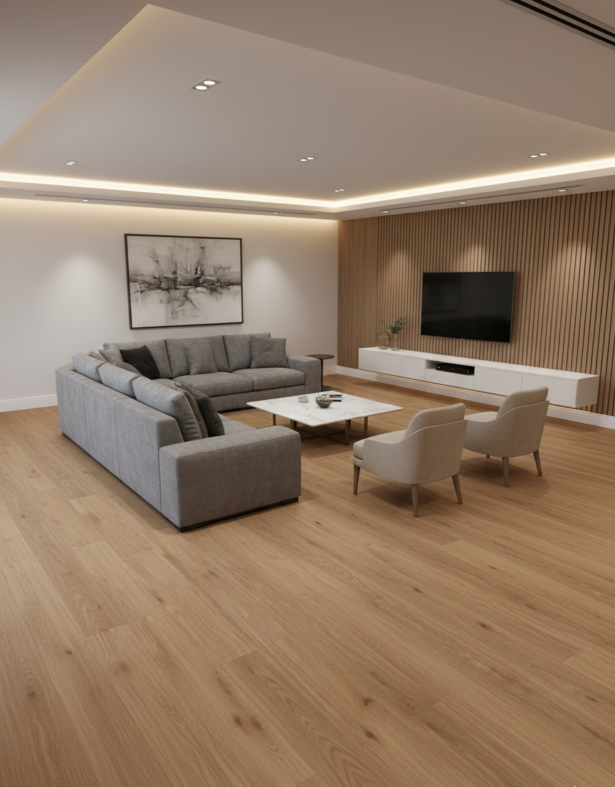 أرضيات LVT 311002 | تصميم خشبي مميز | سعـر المتر المربع - الصورة 4