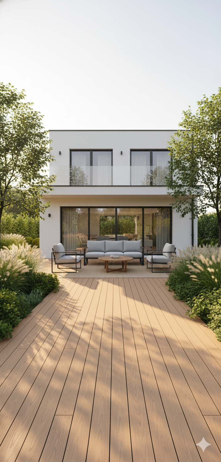 100037 أرضيات خارجية WPC | سعر القطعة - الصورة 2