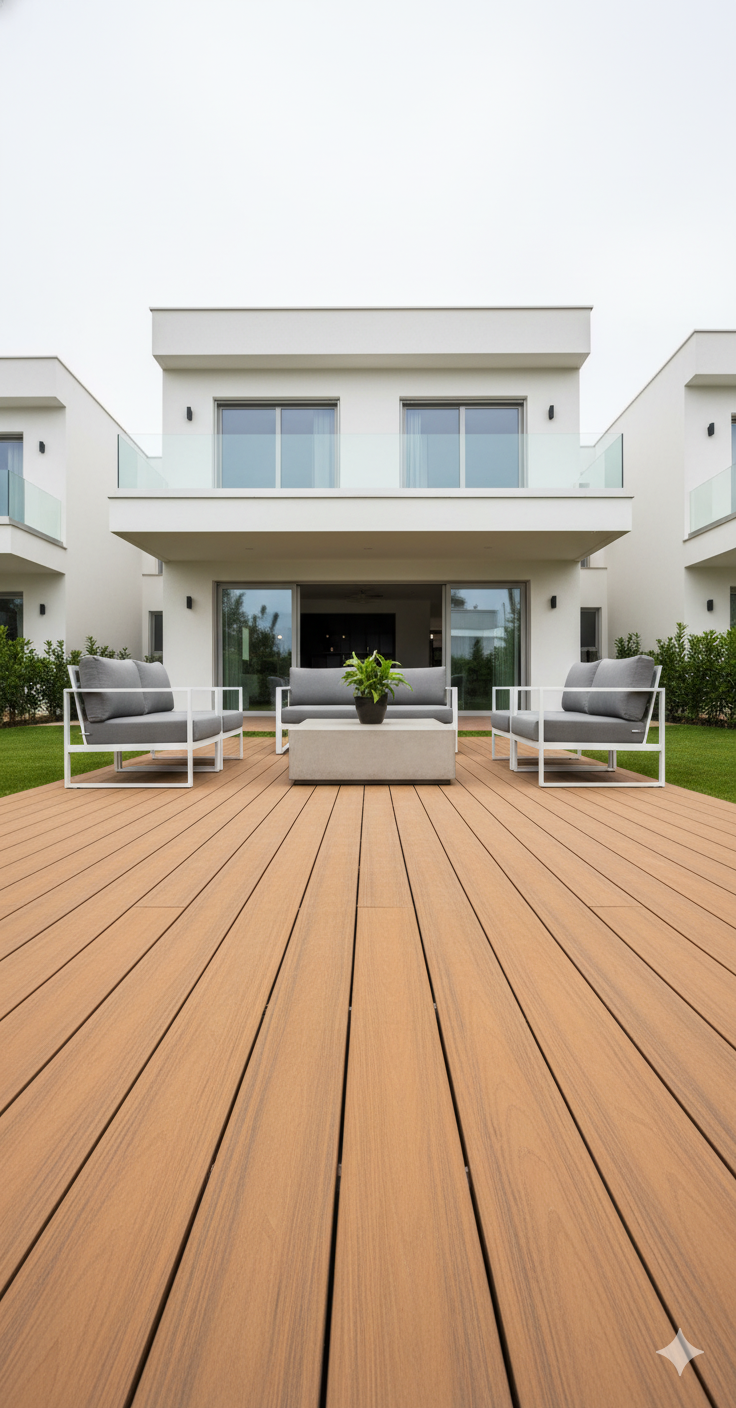 100207 أرضيات خارجية WPC | سعر القطعة