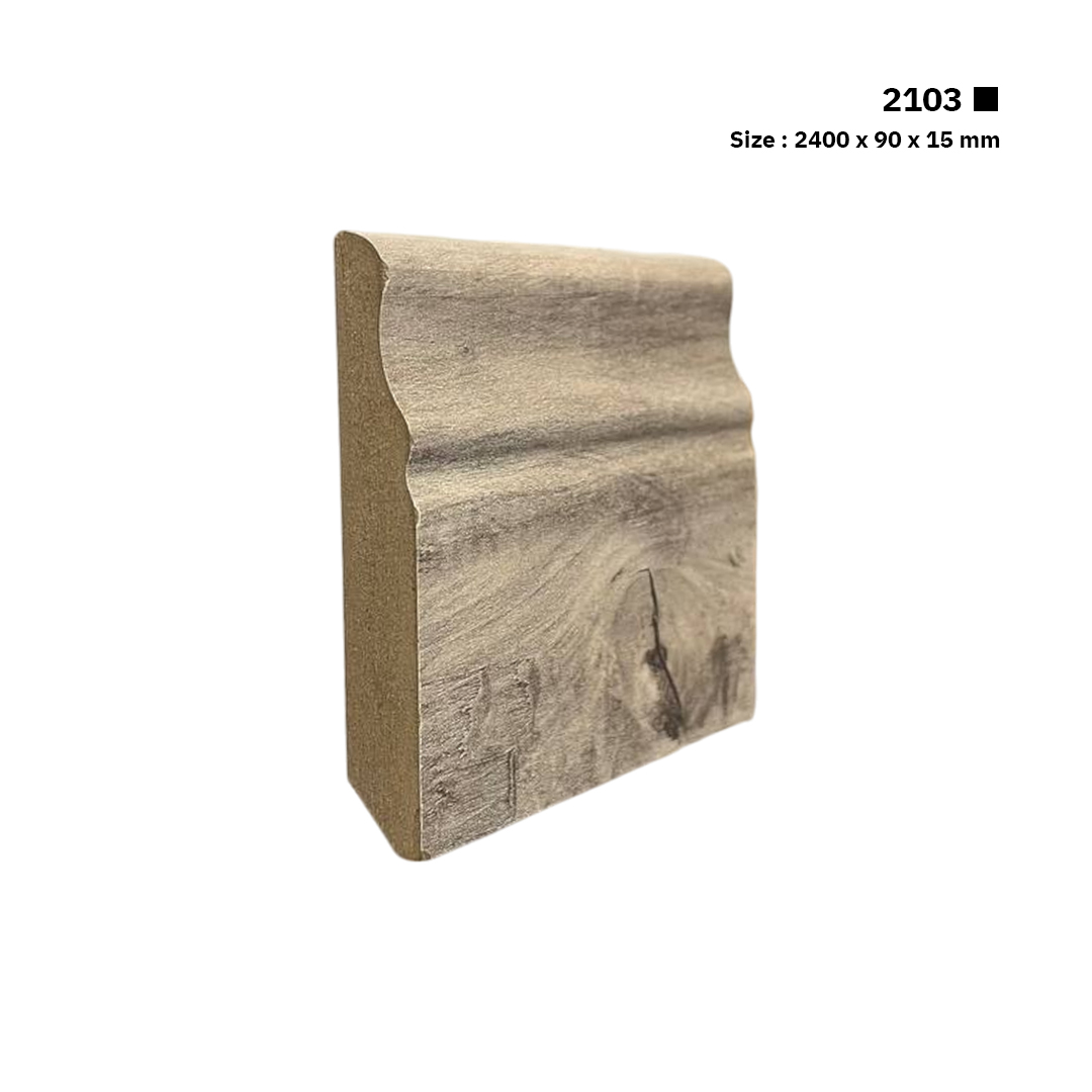 نعلة خشبية 9 سم | 2103 | القطعـة 2.4 متـر سعر المتر الطولي 5.99 ر.س