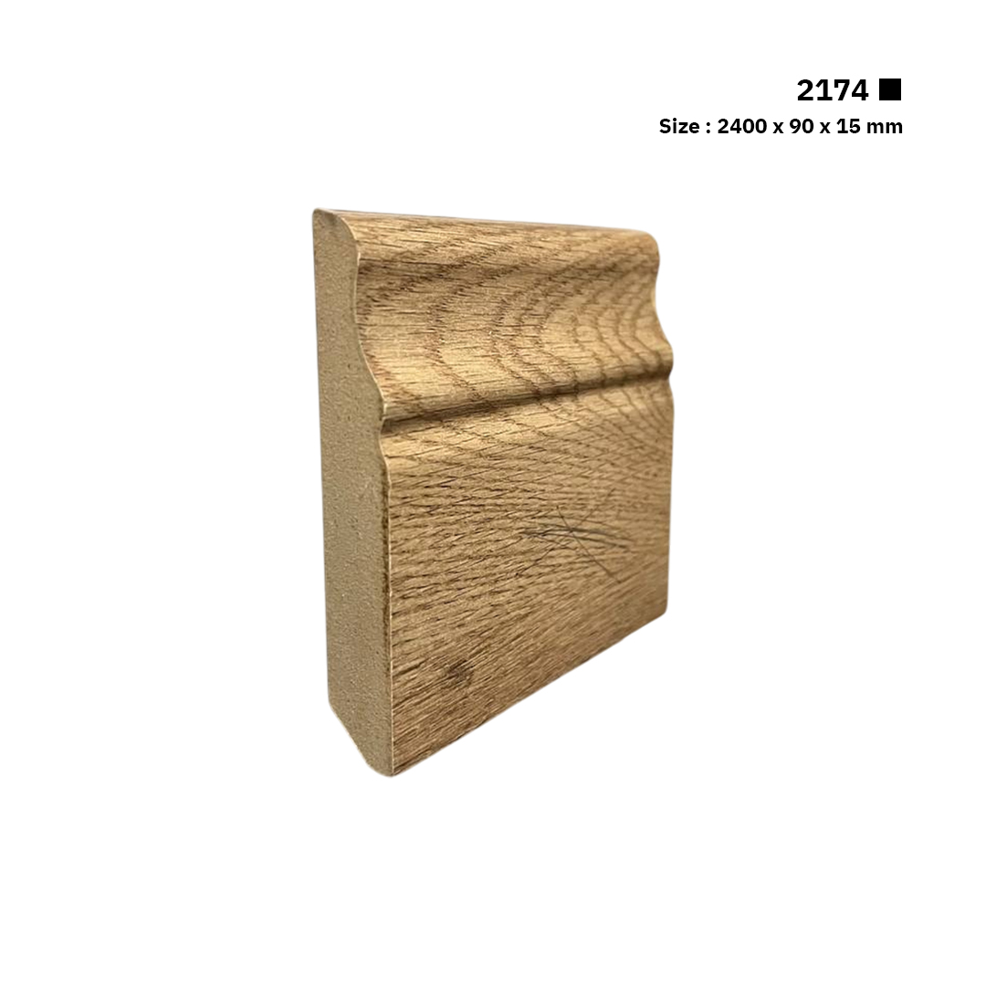 نعلة خشبية 9 سم | 2174 | القطعـة 2.4 متـر سعر المتر الطولي 5.99 ر.س