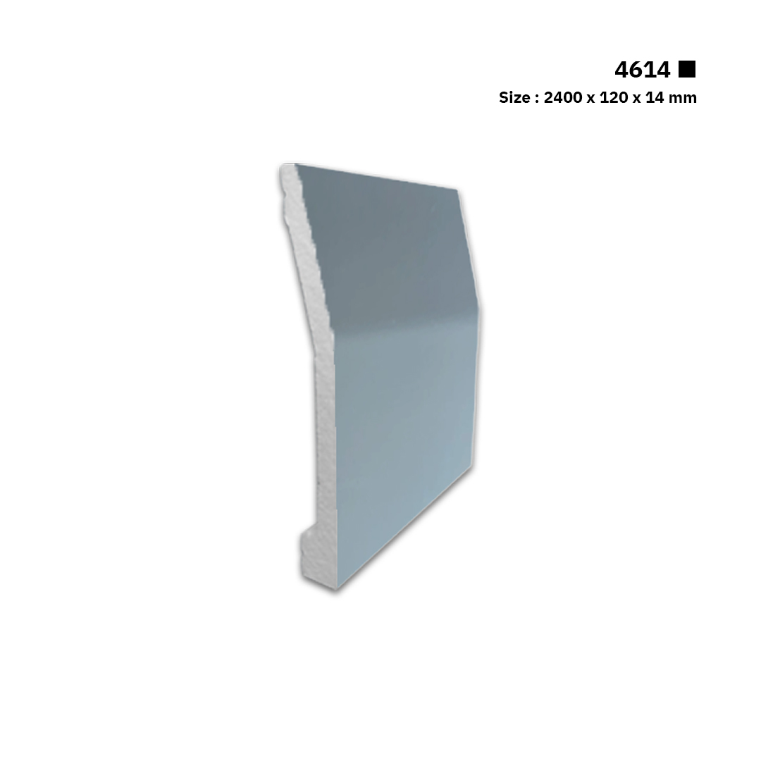 نعلة فايبر 12 سم | 4614 | القطعـة 2.4 متـر سعر المتر الطولي 10.73 ر.س