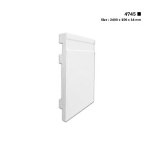 نعلة فايبر 15 سم | 4745 | القطعـة 2.4 متـر سعر المتر الطولي 17.25 ر.س