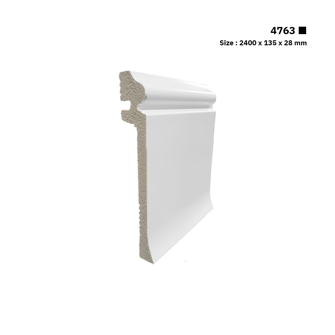 نعلة فايبر 13.5 سم | 4763 | القطعة 2.4 متر سعر المتر الطولي 11.5 ر.س ( نعلة تغطية )