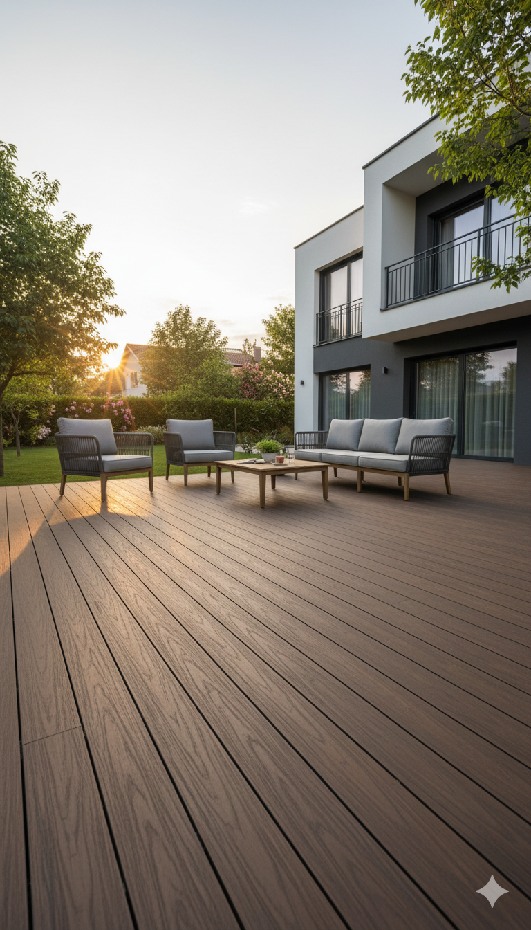 100208 أرضيات خارجية WPC | سعر القطعة